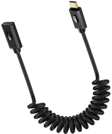 YUGSHNKFC Câble USB 5 de type C 80 Gbit/s de synchronisation de données 240 W Prend en charge les écrans 16K @ 144 Hz pour ordinateurs portables et stations d'accueil Créateurs de contenu Câble de