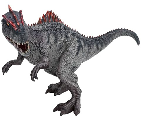 Zunate Figura di Giganotosaurus, Figura di Dinosauro Giganotosaurus Realistico in PVC, Piccolo Giocattolo di Dinosauro da Collezione per Bambini, Repliche Educative del Mondo dei Dinosauri,