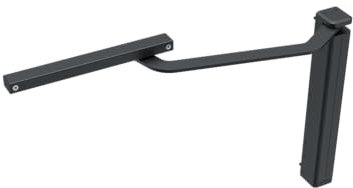 Tesa Assa Abloy DC630G-R-9004 Cierrapuertas Vertical con tecnología CAM-Motion y guía Deslizante, Negro, DC630G