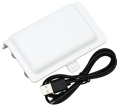 Paquete de Batería de Controlador Recargable para Xbox, Kit de Juego y Carga de Larga Duración de 400 MAh con Cable de Carga Micro USB para Xbox One S X Elite