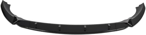 Alerón de Parachoques Delantero, Difusor de Labios de Parachoques Delantero de 3 Secciones, Repuesto de Alerón de Labios Delantero paraClase A W176 Pre-Estiramiento Facial (#1)