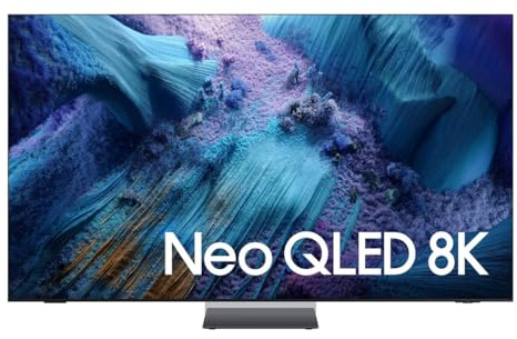 Samsung TV 75 Pulgadas Neo QLED QN990F 8K Mini LED, Smart TV con Vision AI, conexión sin Cables, Pantalla sin Reflejos Glare Free y hasta 240Hz