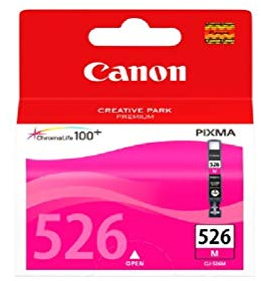 Canon Originaltinte CLI-526 M, Größe Standard, Magenta, Recyclebare Verpackung