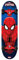 Stamp - Skateboard Marvel ULTIMATE SPIDER-MAN, ROT, 28/8