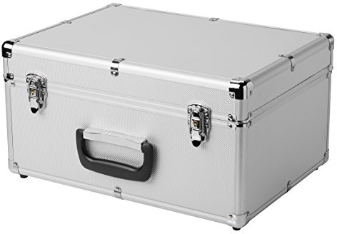 Bresser Erudit DLX/Researcher Transportkoffer für Mikroskop und weitere silber