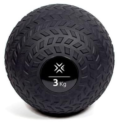 EVERGY Slamball élite 3 KG. Balón Medicinal Cross Training. Balón de Crossfit con Peso. Slamball, Balón Funcional para Entrenamiento Funcional de Crossfit o Gym en casa