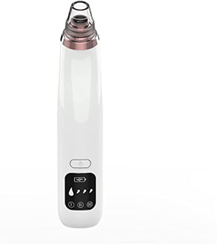 ZQQZEZ Pore Vakuum Pormask Remover, Pormask Borttagning Uppladdningsbart Comedon Extractor Tool, Facial Pore Cleaner med 5 sugsonder och 3 lägen