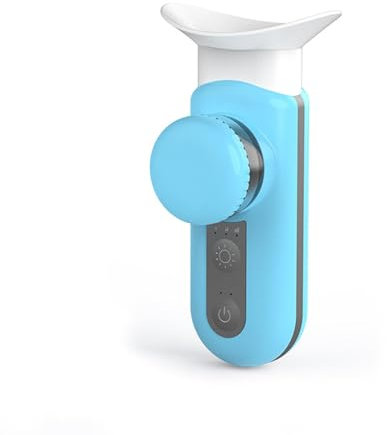 Heated Nano Eye Mist Sprayer - Rechargeable Handheld Eye Mister | Small Eye Moisturizer with Hot and Cold Compress Modes | Electric Dry Eye Moisturizing Machine for Women, Men | Eye Drops Steamer