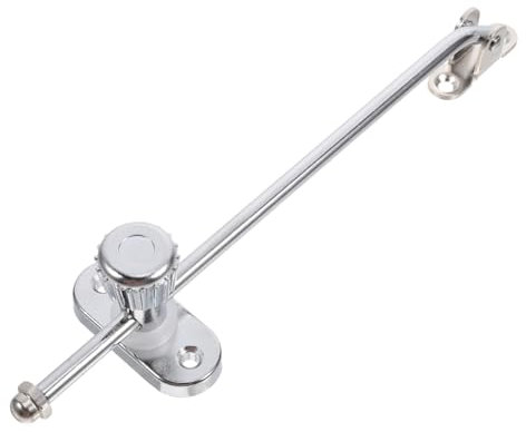 VILLCASE Accesorios Para Postes De Puertas Y Ventanas Abrazaderas De Seguridad Para Ventanas Barras De Seguridad Para Ventanas Herrajes Para Ventanas Interiores Pestillo Para Ventanas