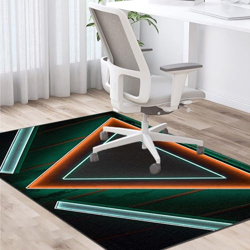 Alfombra Silla Gaming, Alfombrilla para Silla de Oficina, Alfombra de Suelo para Suelos Duros, Tapete de Protección de Baldosas, Protector Suelo Silla Ruedas, Alfombrilla de Proteccion 70 x 100 cm