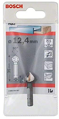 Countersink bit 12,4 mm, M 6, 35 mm, 1/4