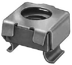 50 Cage Nuts 1/4-20 Thread 3/8 Hole Size