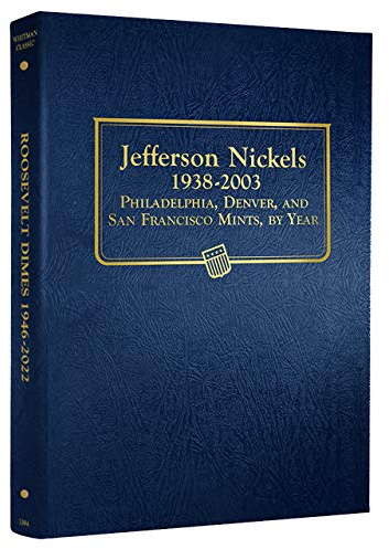 Whitman US Jefferson Nickel Coin Album 1938 - 2003 #9116