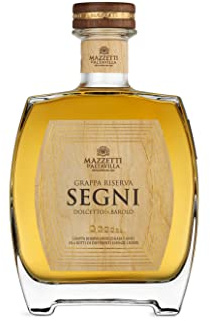 Mazzetti d'Altavilla Riserva Segni Grappa invecchiata in cassetta - 700 ml