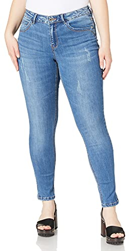 ONLY Carmakoma Damen Carkarla Reg Ank Sk Bj11336 Noos Jeans, Medium Blue Denim, 50 Große Größen EU