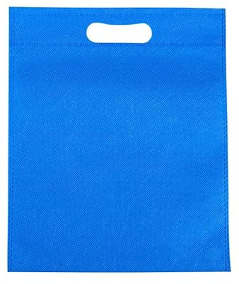 Sac fourre-tout réutilisable non tissé de 50 pièces,sac fourre-tout découpé, sacs à friandises pour friandises,sacs fourre-touts réutilisables en non-tissé,sacss cadeau grand format pour les cadeaux