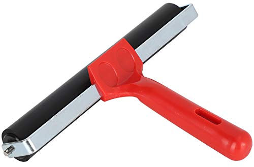 Diamant Malwalze aus Gummi, Brayer, Druckgrafik, Einfärben, Kleben, Auftragen, Künstlerbedarf (20 cm)