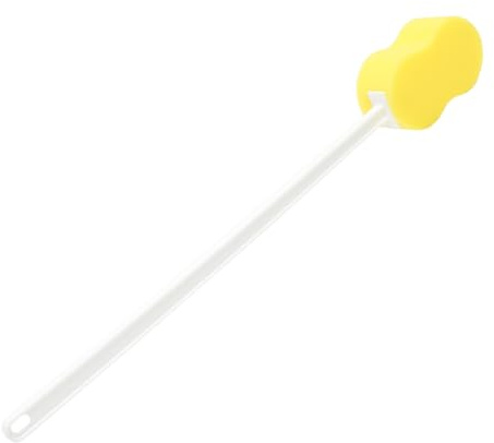 Cepillo de Baño con Mango para Ducha Esponja y Flexible para Espalda Piernas y Cuerpo para Mujeres y Personas Mayores Diseño Ergonómico