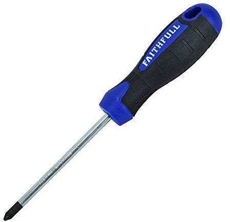 Faithfull FAISDPH2 Soft-Grip Screwdriver Phillips PH2 x 100mm