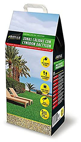 Semillas Batlle Cesped ZONAS CALIDAS con CYNODON DACTILO