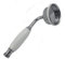 Bathroom Traditional Shower Handset A3510G - Chrome Hose Pressure Boosting Shower Head Spray - Traditional Design, Easy Clean & Easy to Install - White