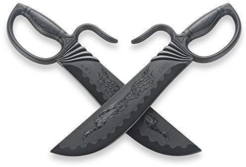 Schwarz Polypropylen Plastik Pheonix Wing Chun Training Messer