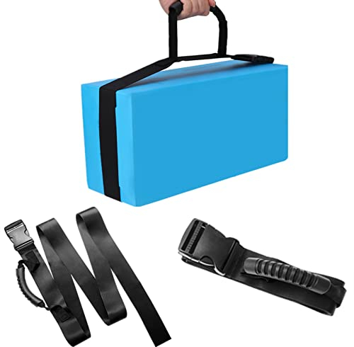 Sangle de transport réglable, sangle d'arrimage robuste avec poignées durables, ceinture de transport multifonction pour boîtes, meubles, matelas et plus encore