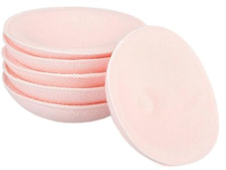 Lot de 6 Coussinets d'allaitement en Coton Doux et Réutilisables Lavables, Allaitement, Coussin d'allaitement avec Coton Sûr et de qualité Supérieure, Absorption Rapide