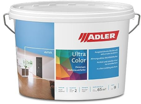 ADLER Premium Wandfarbe Aviva Ultra-Color C12 056/7 Silberpfeil 1l