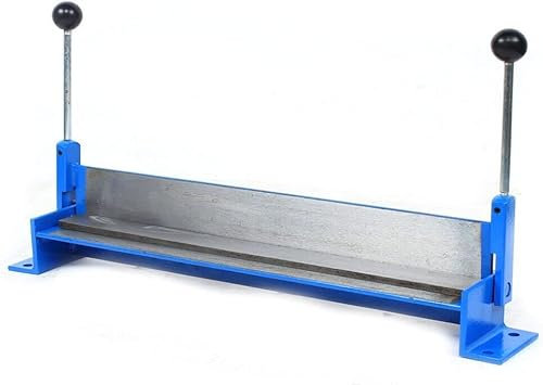 Macchina di piegatura in lamiera 460 mm (18) lunghezza lamiera, panca piegatrice manuale piegatrice max. 90° angolo di piegatura, può essere utilizzata in varie fabbriche e nell'uso quotidiano