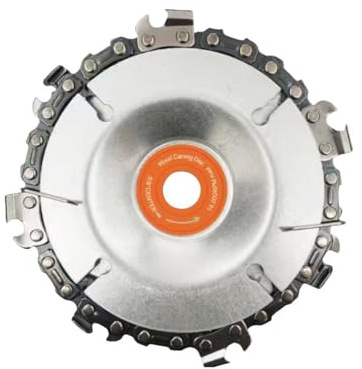 Disque de tronçonneuse pour meuleuse d'angle, meulage, travail du bois, diamètre extérieur 100 mm, diamètre intérieur 16 mm, disque de tronçonneuse, pour couper, meuler et rainurer