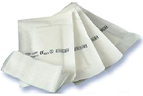 Dentalseven - 120 compresse garze sterili 18 * 40 120 pezzi