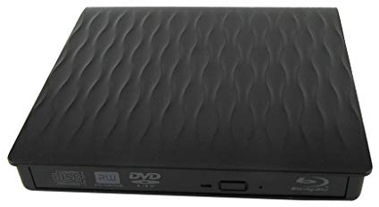 tellaLuna Reproductor BLU-Ray Unidad Óptica Externa USB 3.0 BLU-Ray BD-ROM CD/DVD RW Quemador Escritor Grabadora para Notebook