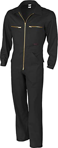 Qualitex Overall Rallyekombi 270 g 9010/5 GR.50 SCHWARZ