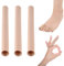 VEGCOO 3 Pièces Protection Orteils en Silicone Découpable, Bandage de Tube de Coussin d’Orteil Protection des Doigts en Gel Doux pour Enlever les Cors, Traitement des Oignons, Callosités (M)