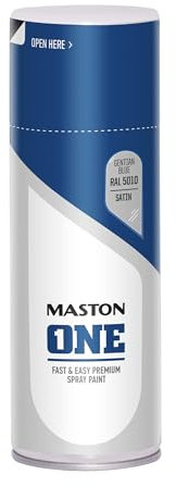 Maston Spray Paint ONE - Satin Gentian Blue RAL5010 400ml