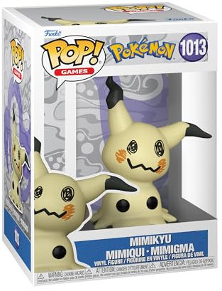 Funko POP! Games: Pokemon - Mimikyu - Mimigma - Vinyl-Sammelfigur - Geschenkidee - Offizielle Handelswaren - Spielzeug Für Kinder und Erwachsene - Video Games Fans - Modellfigur Für Sammler
