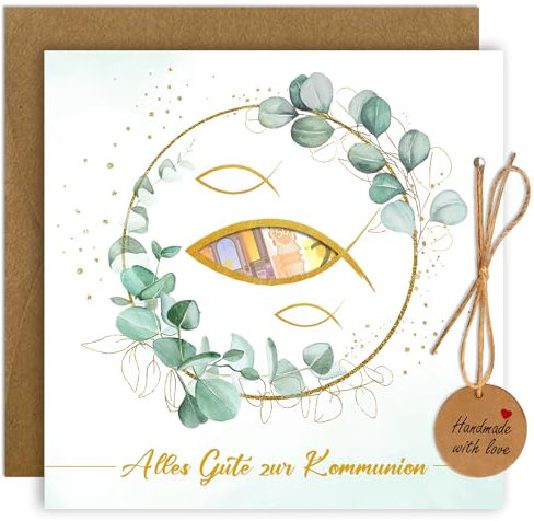 Luckeey Geldgeschenk Kommunion mit Umschlägen, Geschenke zur Kommunion, Coole Geldgeschenke Verpackung Kommunion Geschenke zur Kommunion