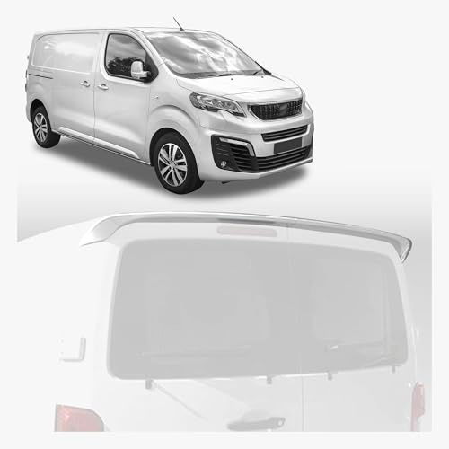 CHROMEMASTER | Becquet de Toit ; Becquet Arrière Compatible avec Peugeot Expert 2016+ ; Accessoires Auto - Spoiler pour Voiture ; Pour la Peinture ; Assemblage : Colle | Tuning Optique Automobile; ABE