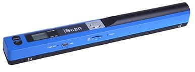 IScan Portable Handheld Wireless Mobile Document Scanner 900DPI Type-c LCD Display Support JPG/PDF Format A4 for Business Home(Output 0-5V)