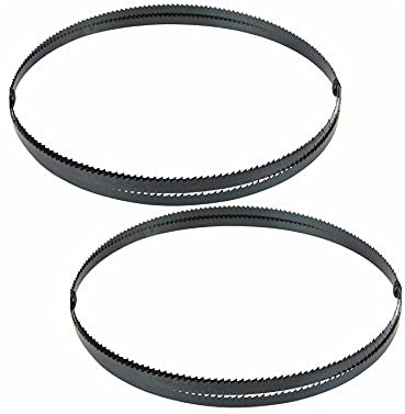 Dapetz ® 1425-millimeter (56 inches) Bandsaw Blades 6.35mm Width 10tpi Skip Blade 1/4 for Cutting Metal Wood Plastics PVC Foam Carbon Steel foam band saw. Pack of 2