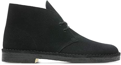 Clarks Originals Desert Boot, Desert Boots, Schwarz (Black Suede -), 41 EU (7 UK)