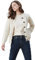 Carraig Donn 100% Supersoft Merinowolle Aran Lumber Cardigan für Damen, in Natur/Winter Rose (Natur, X-Large)