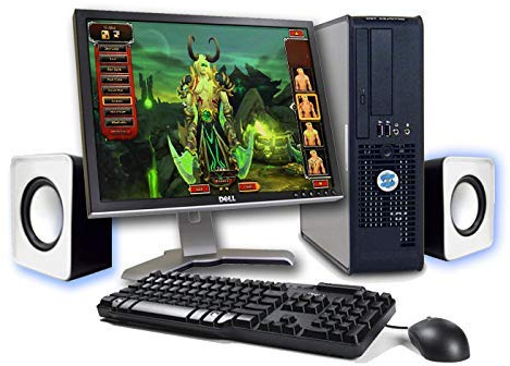 Windows 10 Dell Gaming Ready PC Set (Renewed)