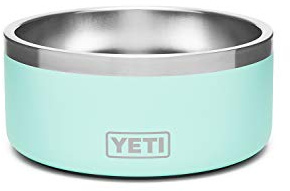 YETI Boomer, Stainless Steel, Non-Slip Dog Bowl, Seafoam, 4