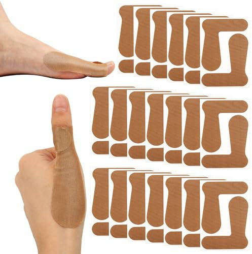 20stk Vorgeschnittenes Daumenstützband, Kinesiologie-Patches für den Daumen für Sport Hausarbeit Daumenschutzbänder aus Baumwolle verbessern die Gelenkstabilität und Verhindern Verstauchungen