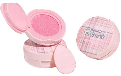 Crème blush pour les joues – Blush à coussin d'air de couleur, joues roses naturelles durables, léger et non gras pour un éclat jeune (01# Fleurs de cerisier)