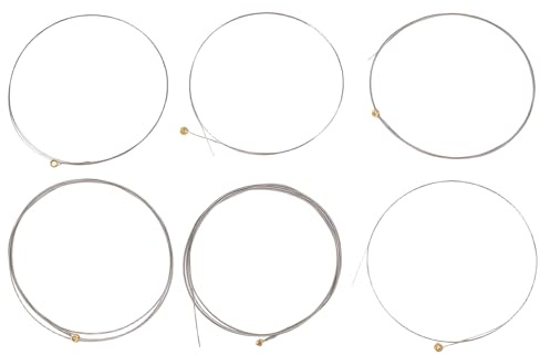 Briny River 1 Set Nickelgewickelte E-Gitarrensaiten, 12–56 Gauge, kompatibel mit Ernie Ball