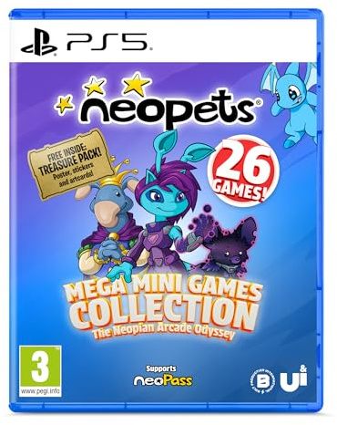 Neopets - Mega Mini Games Collection - Neopian Arcade Odyssey - Dag 1 Edition - PS5