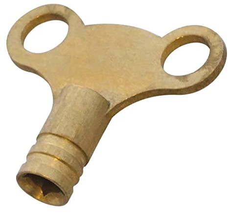 Amtech C3100 Brass Radiator Key Set, 100 Pieces, Bleed Air from Domestic Radiators Easily